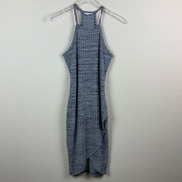 Urban Outfitters Dresses & Skirts - UO SILENCE + NOISE Grey Ribbed Knit Bodycon Dress
